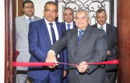 رئيس البريد ورئيس نادي هيئة النيابة الإدارية يفتتحان مركز خدمات هيئة النيابة الادارية