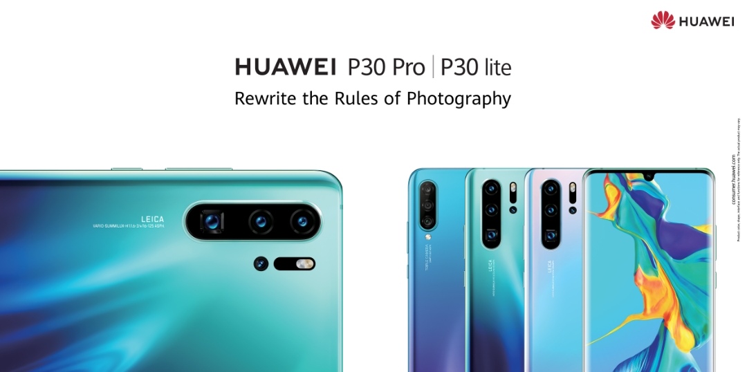 هواوي تطلق حملة الحجز المسبق لهاتفيها P30 Pro وP30 Lite في السوق المصري ابتداء من 3 أبريل