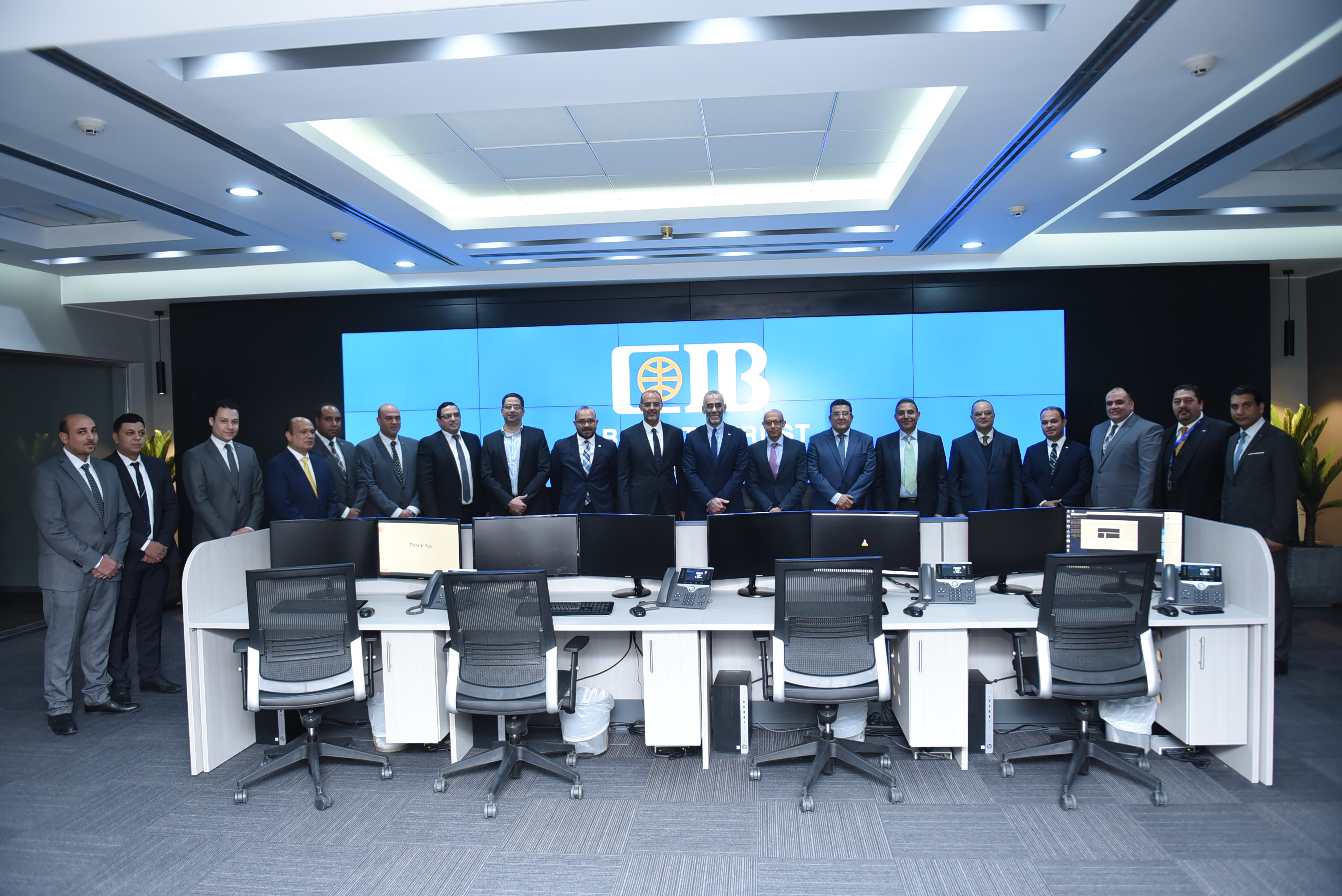 البنك التجاري الدولي (CIB) يفتتح  مركز التحكم والسيطرة المدعوم بتقنيات الذكاء الاصطناعي