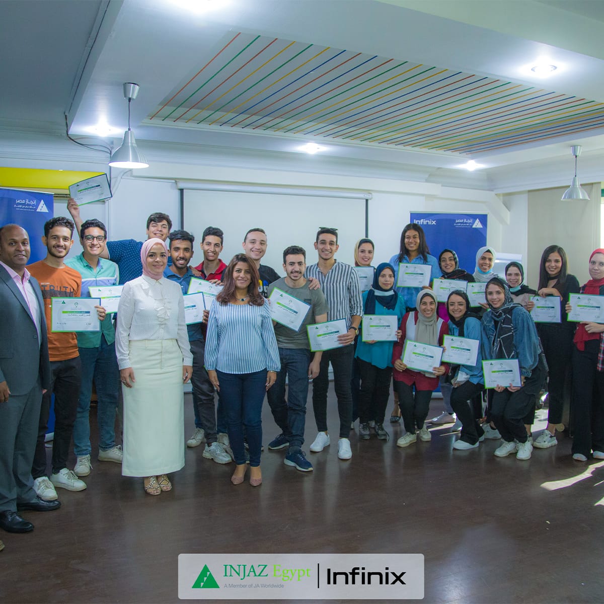 إنفينكس توقع اتفاقية تعاون مع إنجاز مصر لتمكين الشباب المصري
