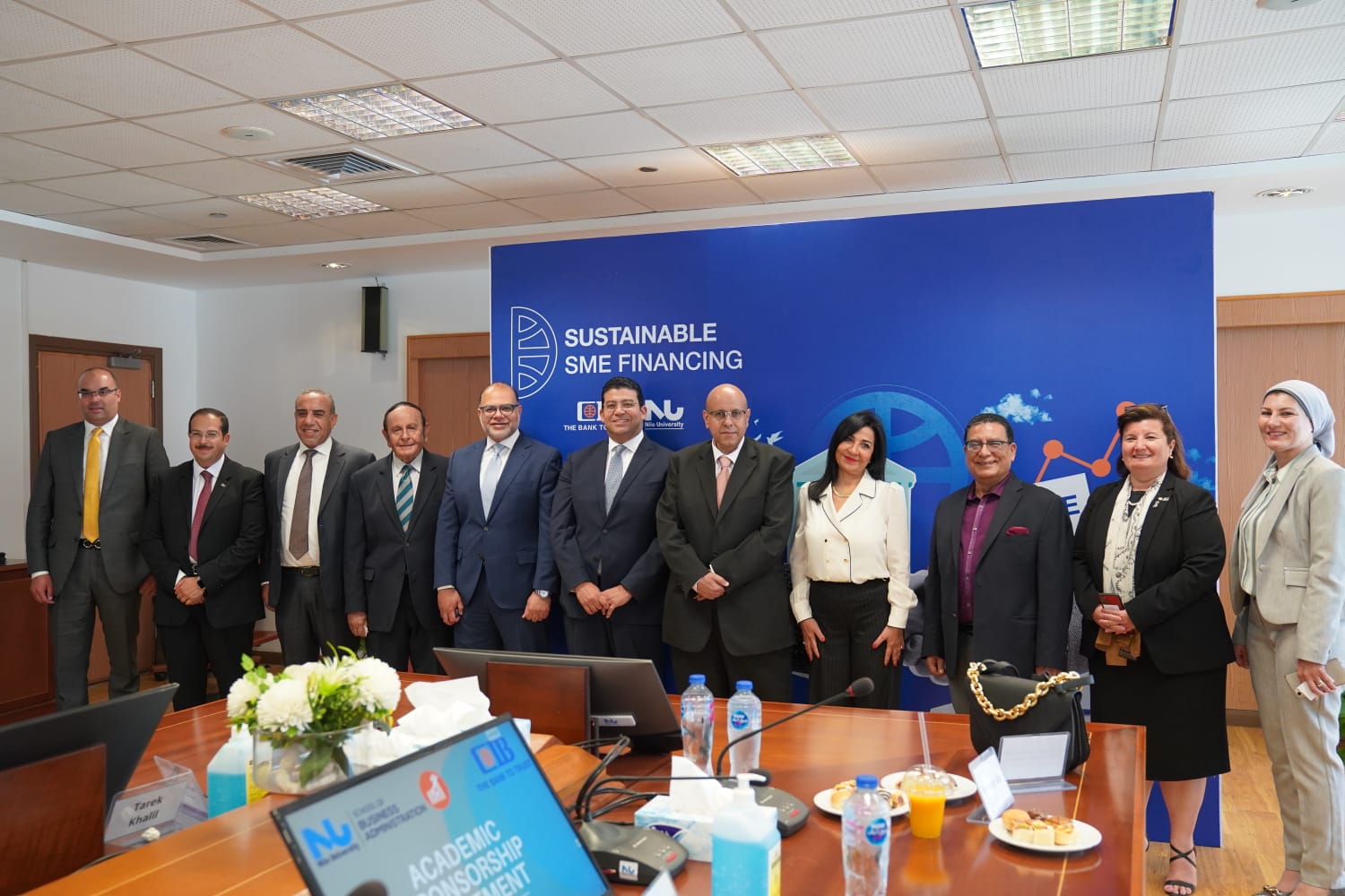 جامعة النيل والبنك التجاري الدولي يطلقان أول برنامج أكاديمي من نوعه في مصر لتعزيز التمويل المستدام للشركات الصغيرة والمتوسطة
