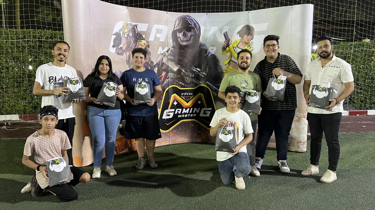Infinix  تنظم دورة للالعاب الإلكترونية بمشاركة 120 لاعب مصري