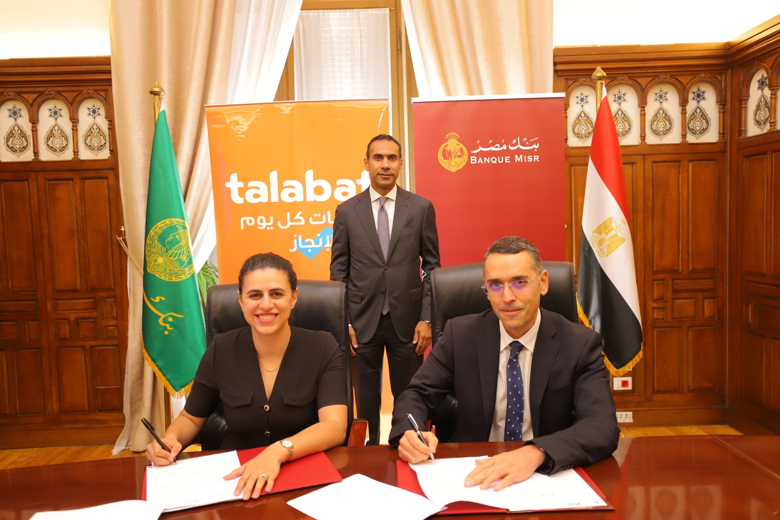 بنك مصر وطلبات يوقعان بروتوكول تعاون لتوفير الحلول والمنتجات المالية وغير المالية لأصحاب المشروعات متناهية الصغر والصغيرة من شركاء طلبات