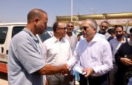 رئيس البنك الزراعي المصري ومحافظ المنيا يوقعان بروتوكول تعاون لتمويل المنتفعين بأراضي أملاك الدولة  ويشهدان تسليم 130 سيارة ميكروباص لتوفير خدمة نقل آمنه لمواطني المحافظة