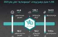 1.256 مليار درهم إيرادات 