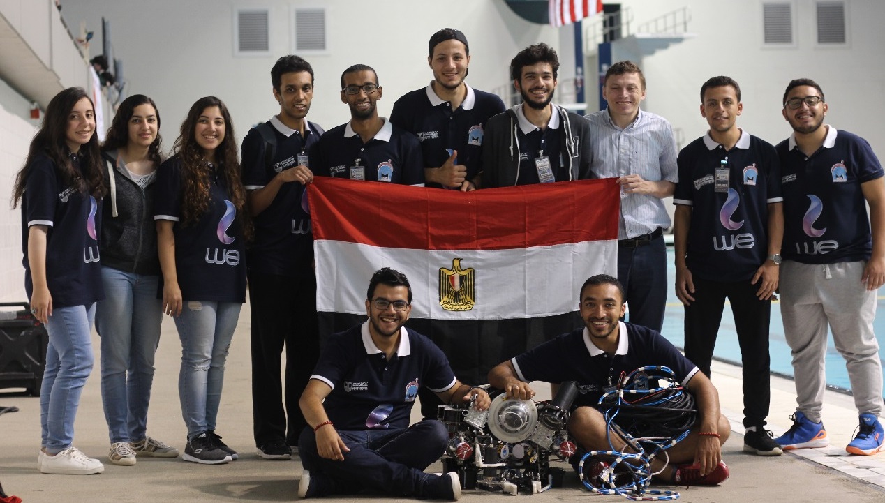 برعاية we فوز مصر بالمركزين الأول والثالث في نهائيات مسابقة ROV الدولية بالولايات المتحدة الأمريكية