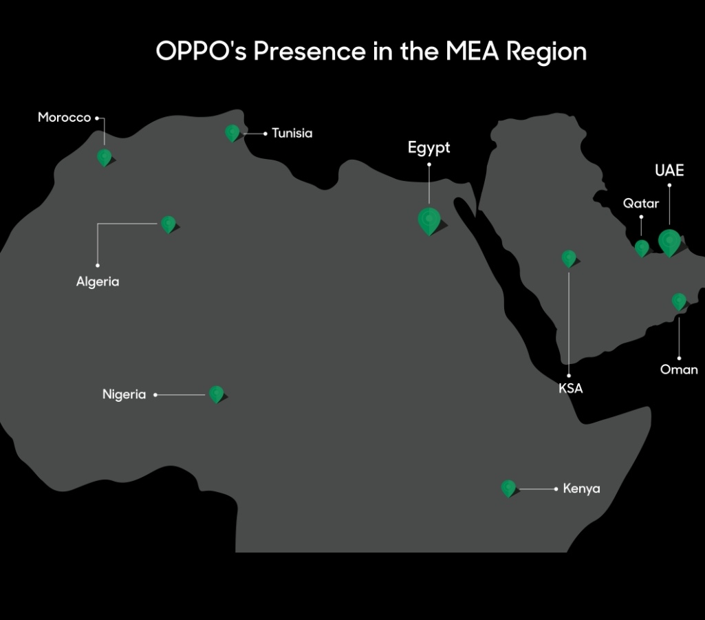 في إطار خطتها التوسعية في منطقة الشرق الأوسط، تفتتح OPPO  ثاني مركز لعملياتها الإقليمية بالعاصمة دبي