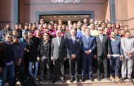 د/ عمرو طلعت  يزور مقر جامعة سوهاج الجديد  ويتفقد مجمع الابداع التكنولوجي بالجامعة