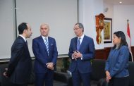 الدكتور/ عمرو طلعت وزير الاتصالات وتكنولوجيا المعلومات يلتقي رئيس شركة 