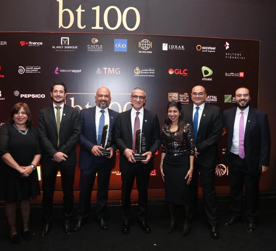 «اتصالات مصر» تفوز بجائزتين من «قمة BT100» للعام الثاني على التوالي