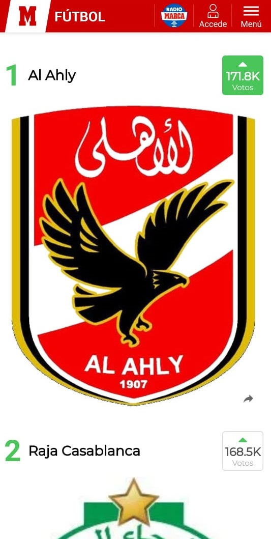 الأهلي يفوز بجائزة أفضل شعار في العالم