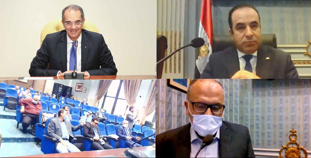 د/ عمرو طلعت وزير  يلتقي بأعضاء لجنة الاتصالات وتكنولوجيا المعلومات بمجلس النواب لمناقشة مشروعات بناء مصر الرقمية
