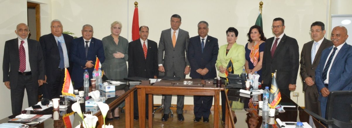 برتوكول تعاون بين البنك الزراعى المصرى وجمعية رجال الأعمال المصريين الأفارقة والإتحاد العام للمصريين بالخارج لتمويل المشروعات الزراعية