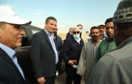 رئيس البنك الزراعي المصري يتفقد أراضي منطقة المغرة ويلتقي المستثمرين وأصحاب المشروعات بمشروع المليون ونصف فدان