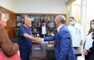 رئيس بنك القاهرة فى زيارة لمركز أسوان للقلب لتعزيز أواصر التعاون