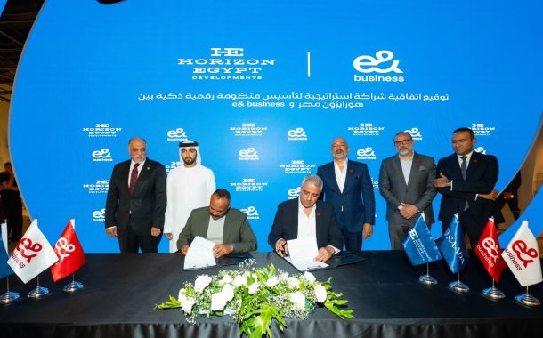 *e& Business وهورايزون مصر توقعان شراكة استراتيجية لتأسيس منظومة رقمية ذكية في مشروع سعادة القاهرة الجديدة*