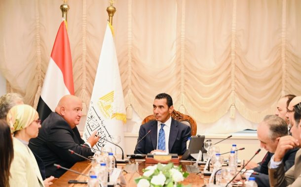 وزير الشباب والرياضة يلتقي بالرئيس التنفيذي والعضو المنتدب لبنك saib لبحث تعزيز التعاون المشترك بين الجانبين