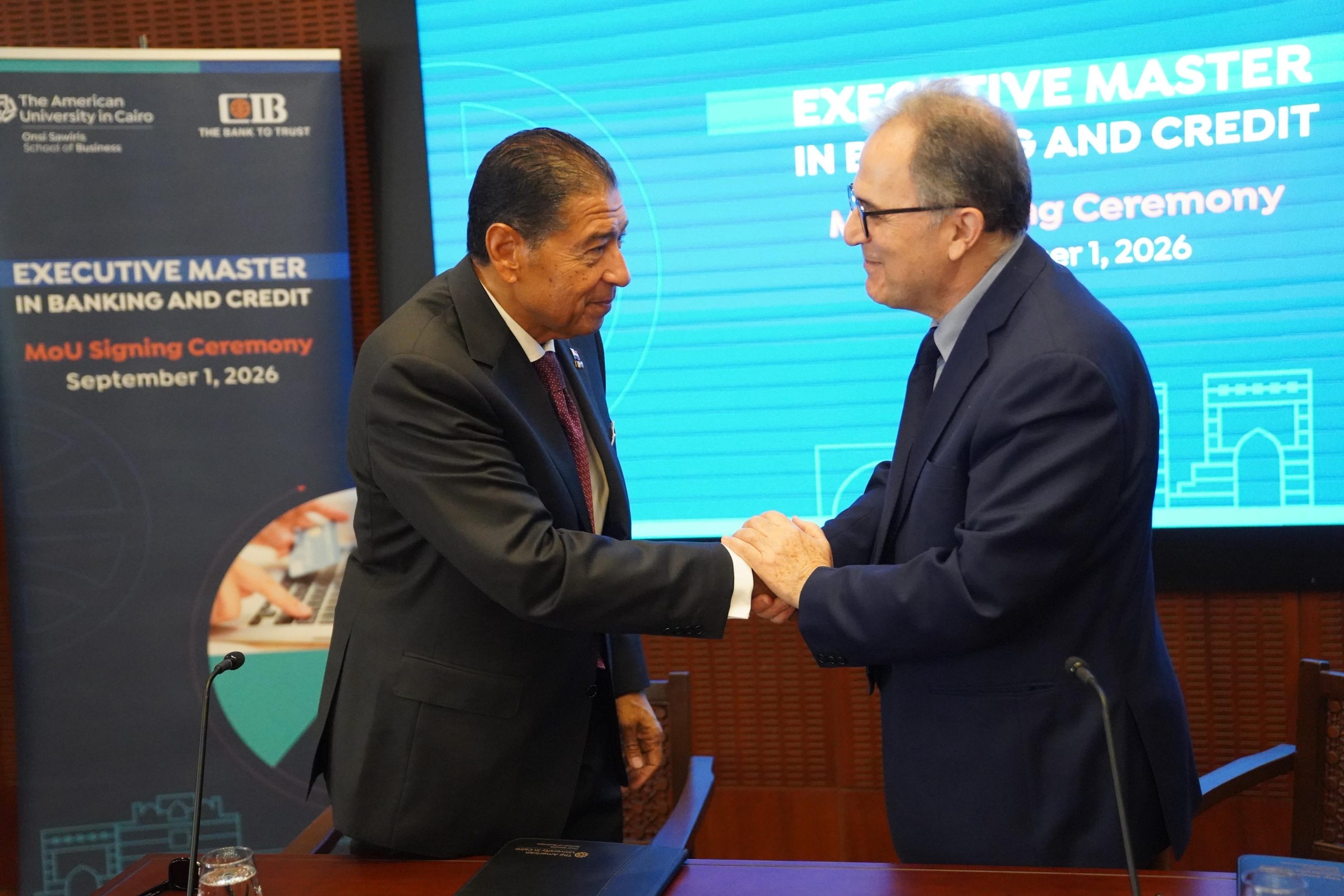 البنك التجاري الدولي-مصر CIB يتعاون مع AUC لإطلاق أوّل برنامج ماجستير تنفيذي في الأعمال المصرفية والائتمان