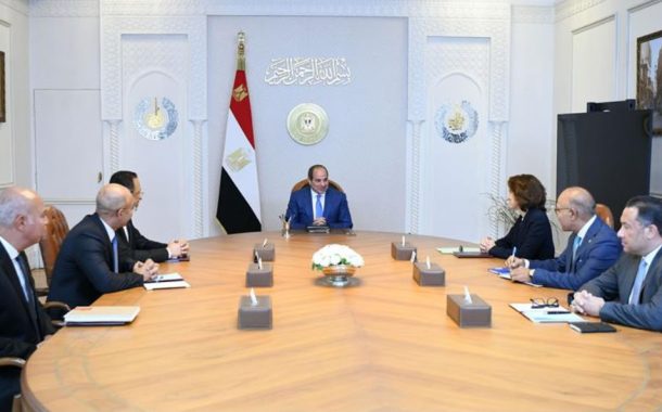 الرئيس عبد الفتاح السيسي يستقبل كريستل هايدمان الرئيسة التنفيذية لمجموعة «أورنج» العالمية